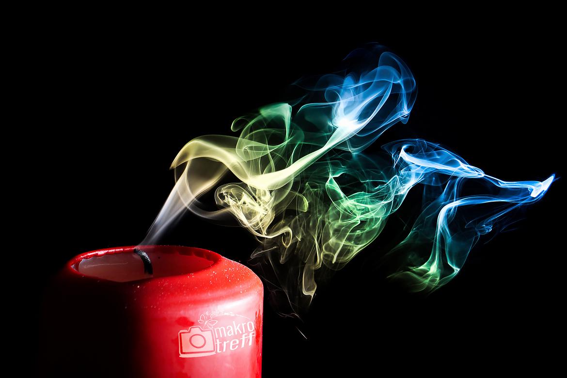Foto-Howto: Kerzenrauch einfrieren
